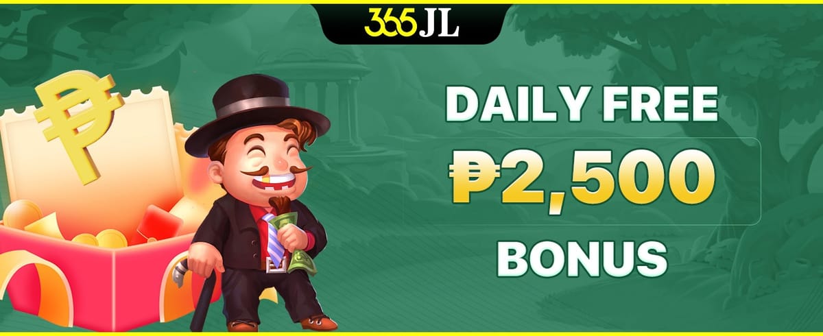 Daily ₱2,500 Cash Bonus promotional image